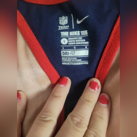 Patriots Gray and Red Tank Top - Picture 5 of 7